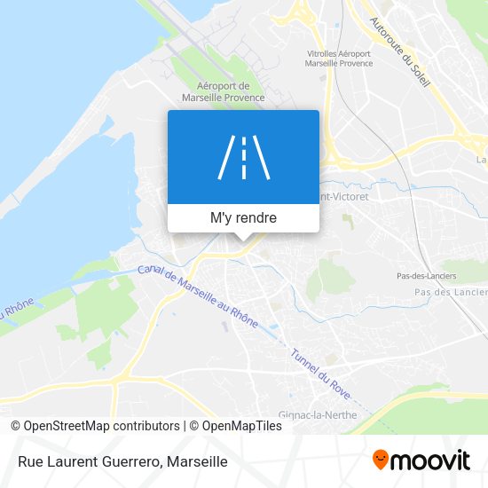 Rue Laurent Guerrero plan