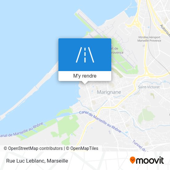 Rue Luc Leblanc plan