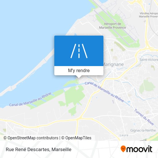 Rue René Descartes plan