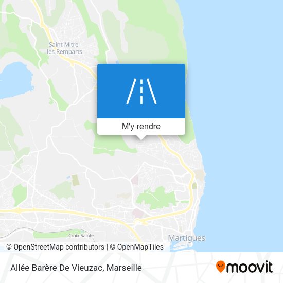 Allée Barère De Vieuzac plan