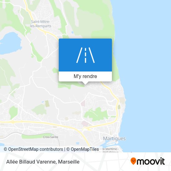 Allée Billaud Varenne plan