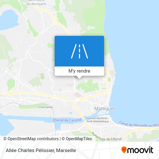 Allée Charles Pélissier plan