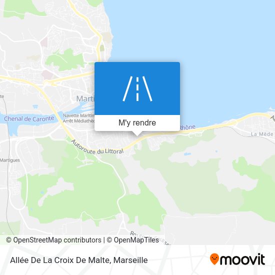 Allée De La Croix De Malte plan