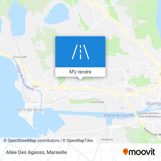 Allée Des Agasso plan