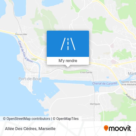 Allée Des Cèdres plan