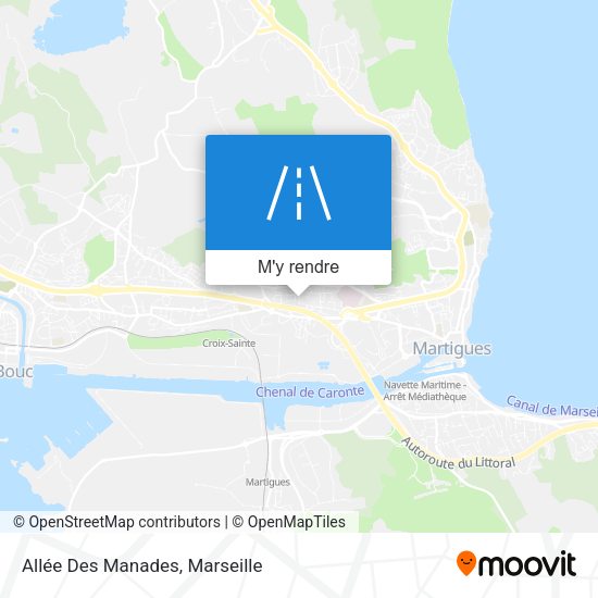 Allée Des Manades plan