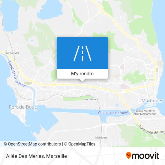 Allée Des Merles plan