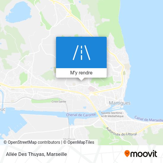 Allée Des Thuyas plan