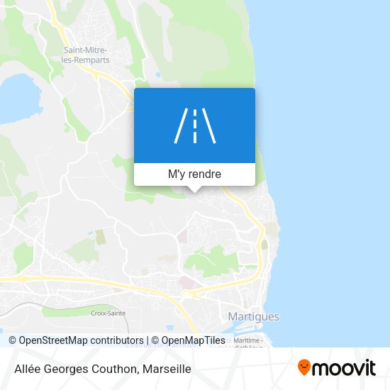 Allée Georges Couthon plan