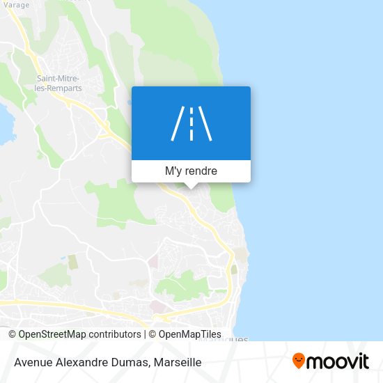 Avenue Alexandre Dumas plan