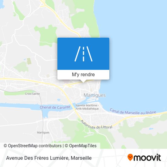 Avenue Des Frères Lumière plan