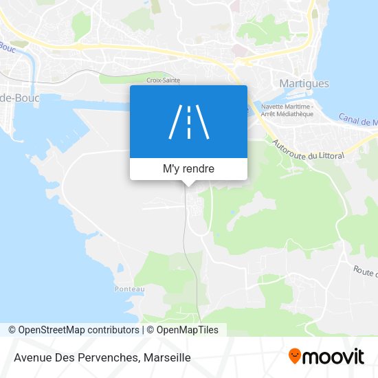 Avenue Des Pervenches plan