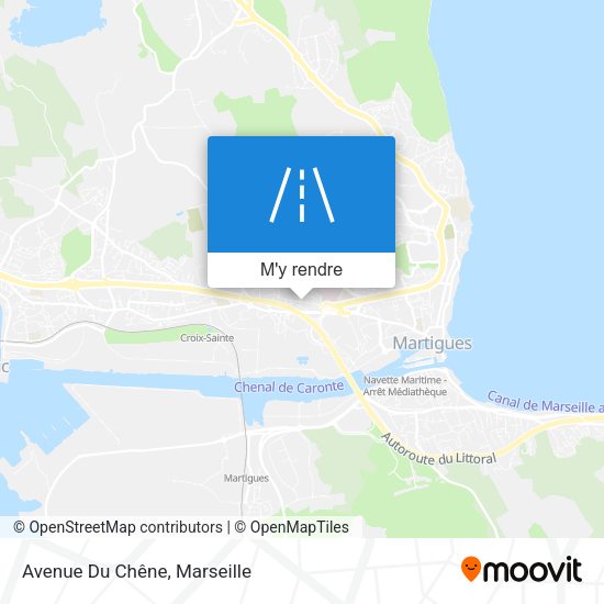 Avenue Du Chêne plan