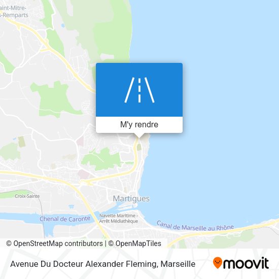 Avenue Du Docteur Alexander Fleming plan