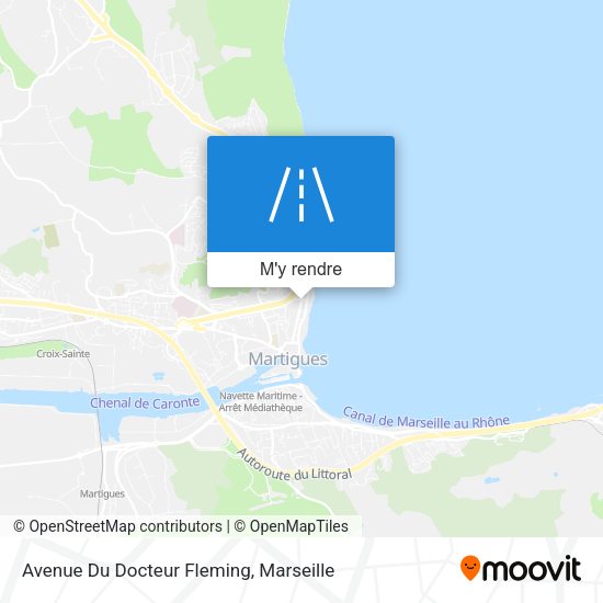 Avenue Du Docteur Fleming plan