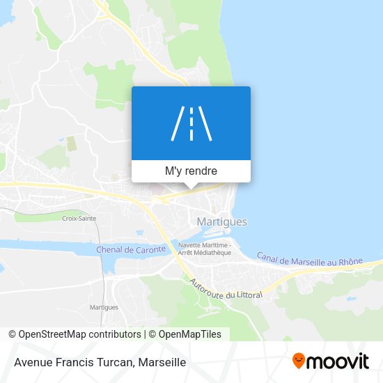 Avenue Francis Turcan plan
