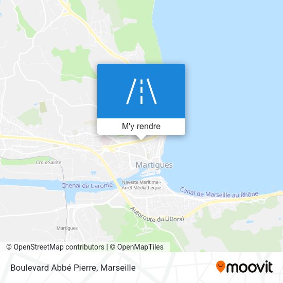Boulevard Abbé Pierre plan