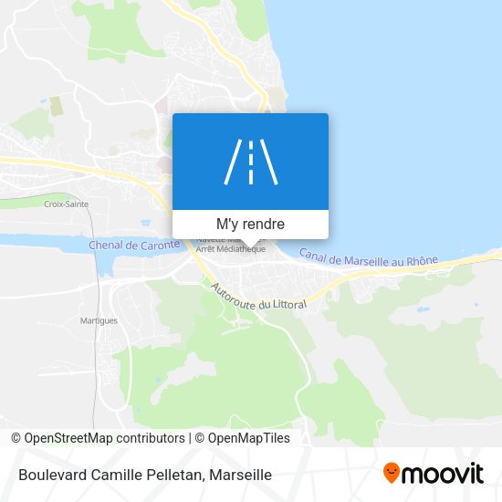 Boulevard Camille Pelletan plan