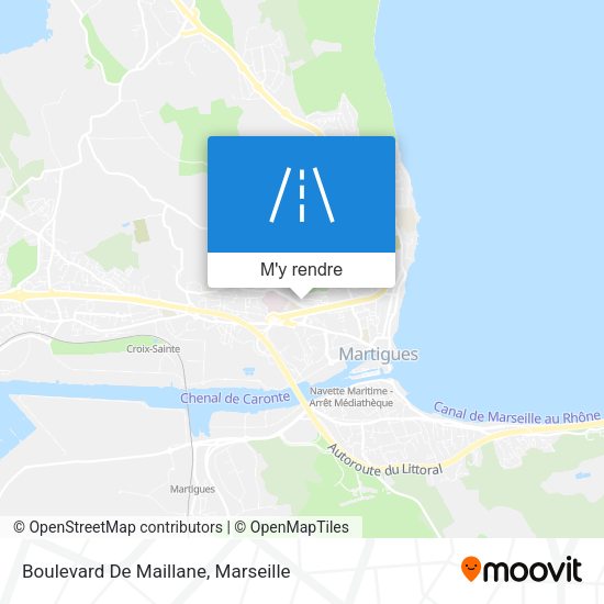 Boulevard De Maillane plan