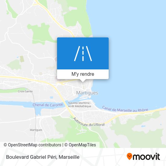 Boulevard Gabriel Péri plan