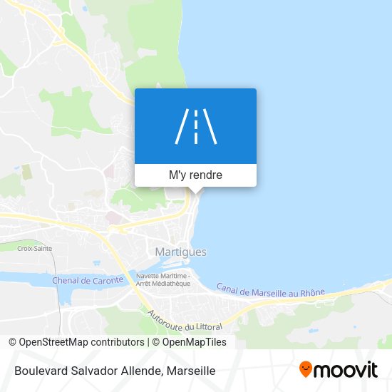 Boulevard Salvador Allende plan