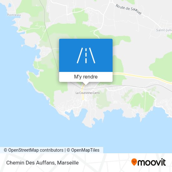 Chemin Des Auffans plan