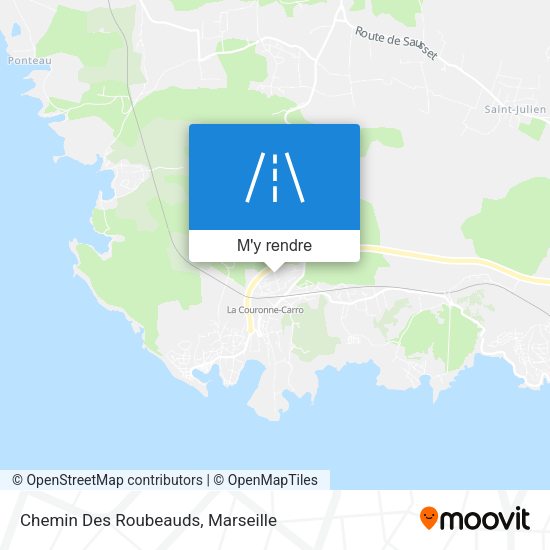 Chemin Des Roubeauds plan
