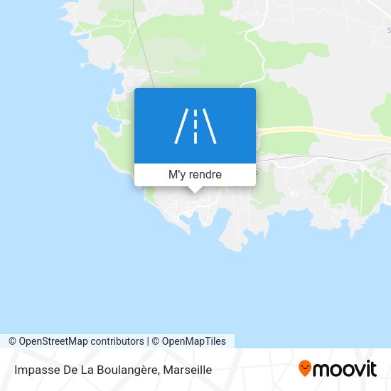 Impasse De La Boulangère plan