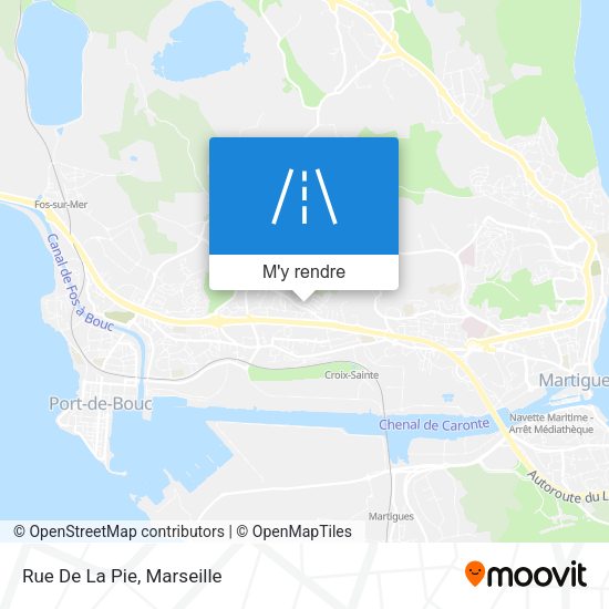 Rue De La Pie plan