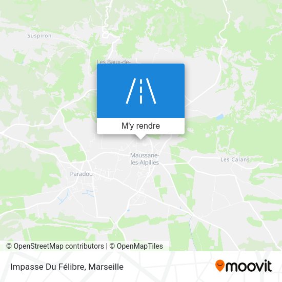 Impasse Du Félibre plan