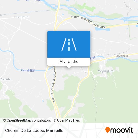Chemin De La Loube plan