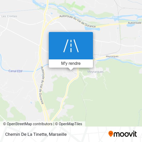 Chemin De La Tinette plan