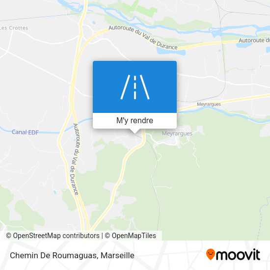 Chemin De Roumaguas plan