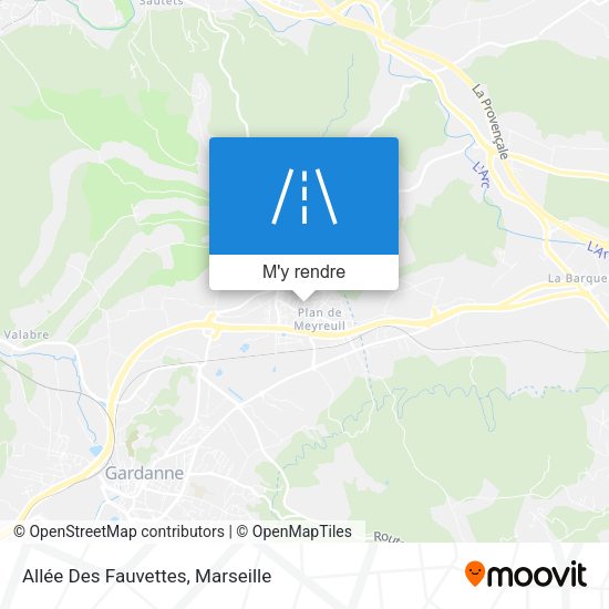 Allée Des Fauvettes plan