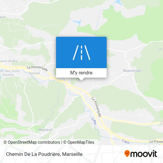Chemin De La Poudrière plan