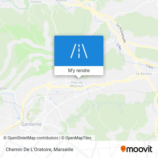 Chemin De L'Oratoire plan
