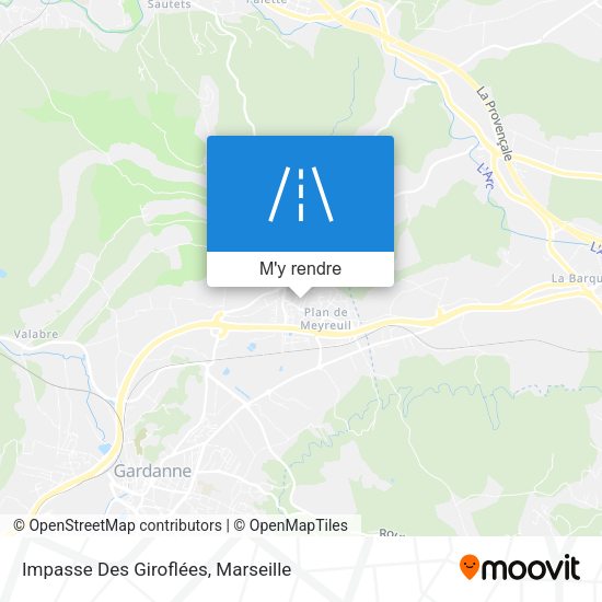 Impasse Des Giroflées plan