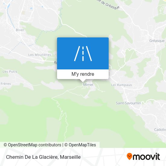 Chemin De La Glacière plan