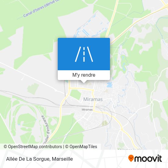 Allée De La Sorgue plan