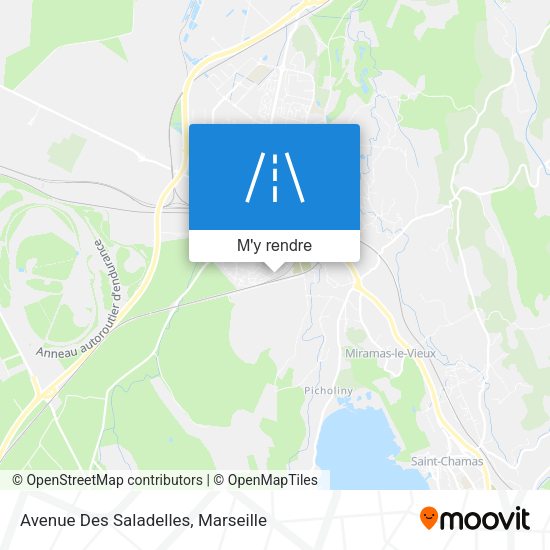 Avenue Des Saladelles plan