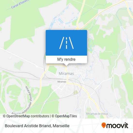 Boulevard Aristide Briand plan