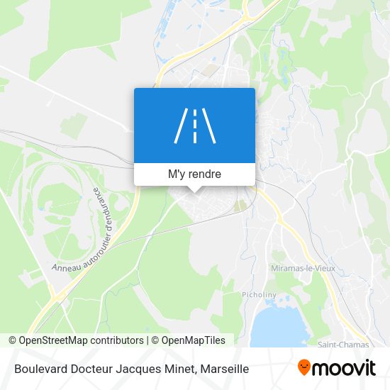 Boulevard Docteur Jacques Minet plan