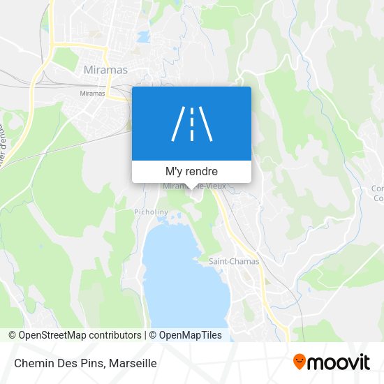 Chemin Des Pins plan