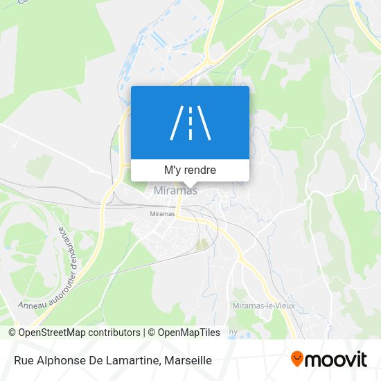 Rue Alphonse De Lamartine plan