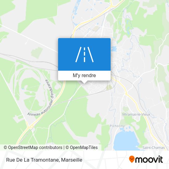 Rue De La Tramontane plan