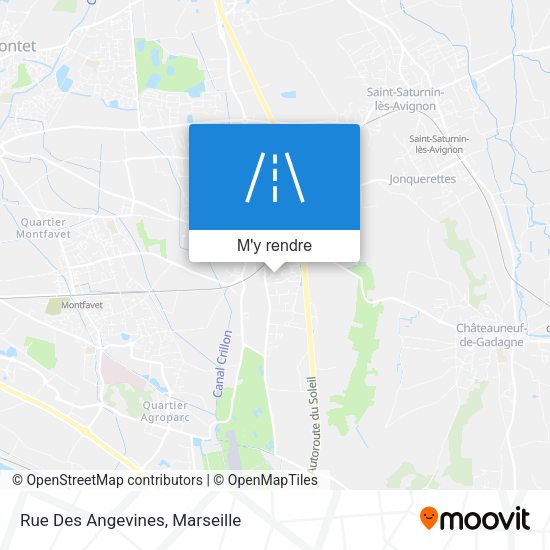 Rue Des Angevines plan
