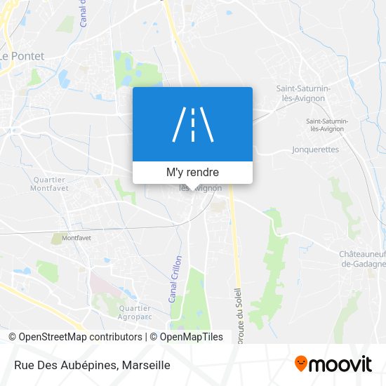 Rue Des Aubépines plan