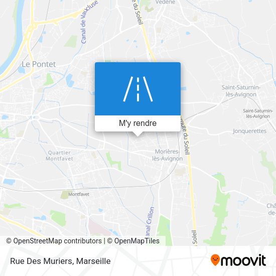 Rue Des Muriers plan