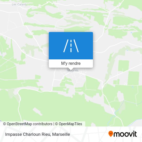 Impasse Charloun Rieu plan