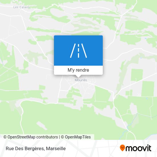 Rue Des Bergères plan